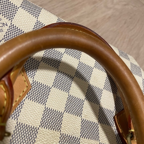 Vintage Louis Vuitton Speedy 30 Damier Azur - Picture 2 of 9